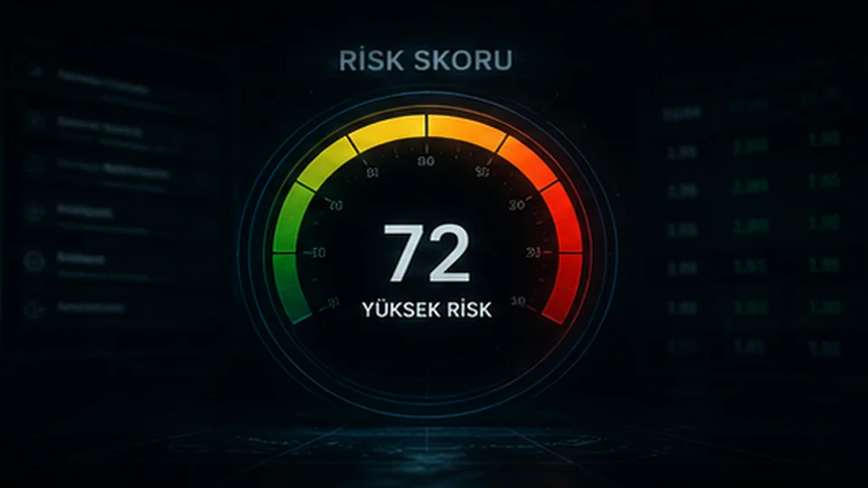 ORANHUB risk skoru analiz göstergesi